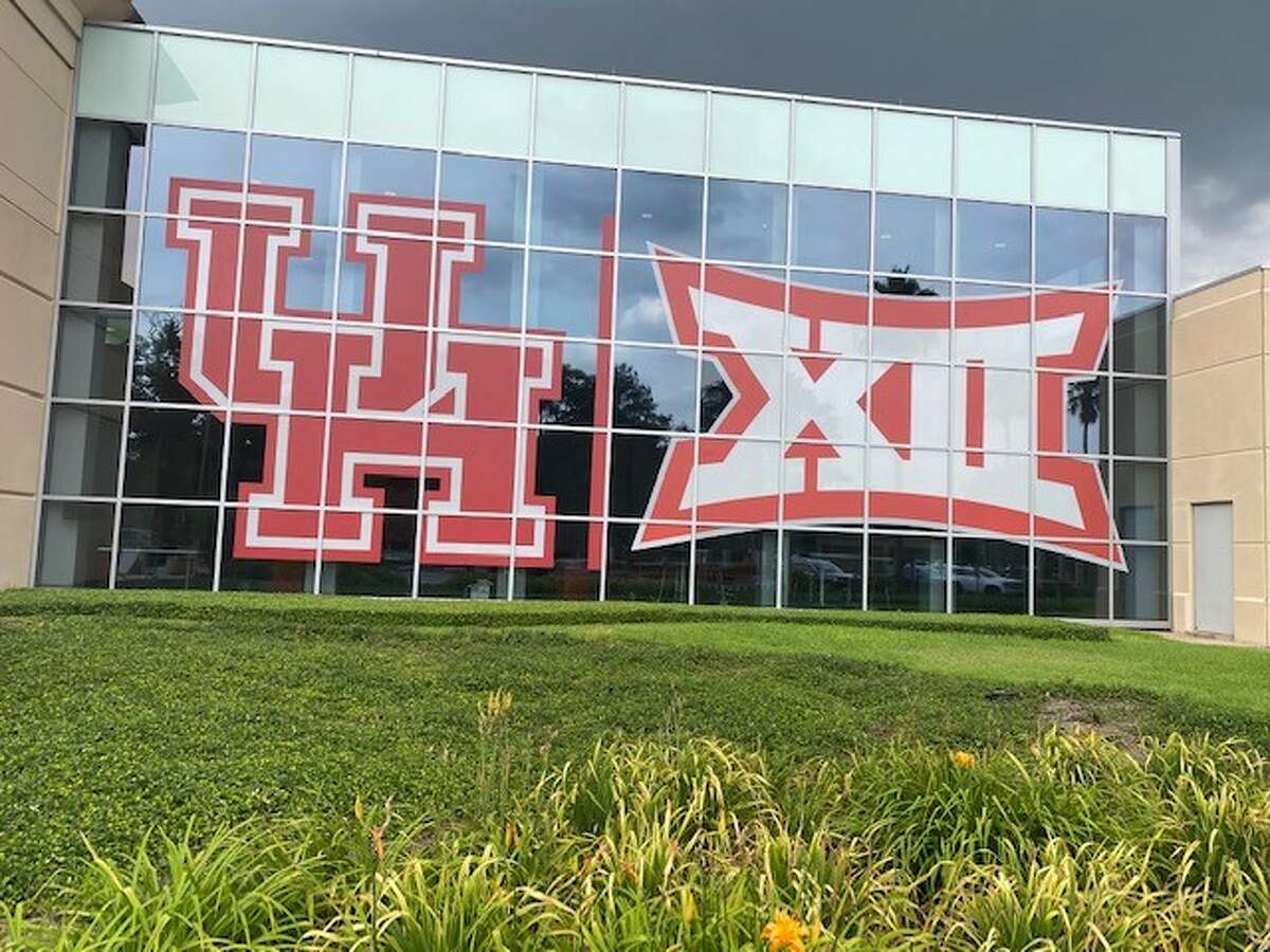 The University of Houston wasted no time last October putting up a reminder of its new conference affiliation outside its athletic headquarters.