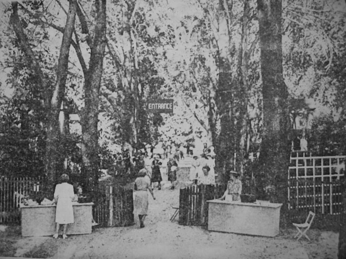 Shown in the 1950s, the Marin Art and Garden Center is now on the National Register of Historic Places.