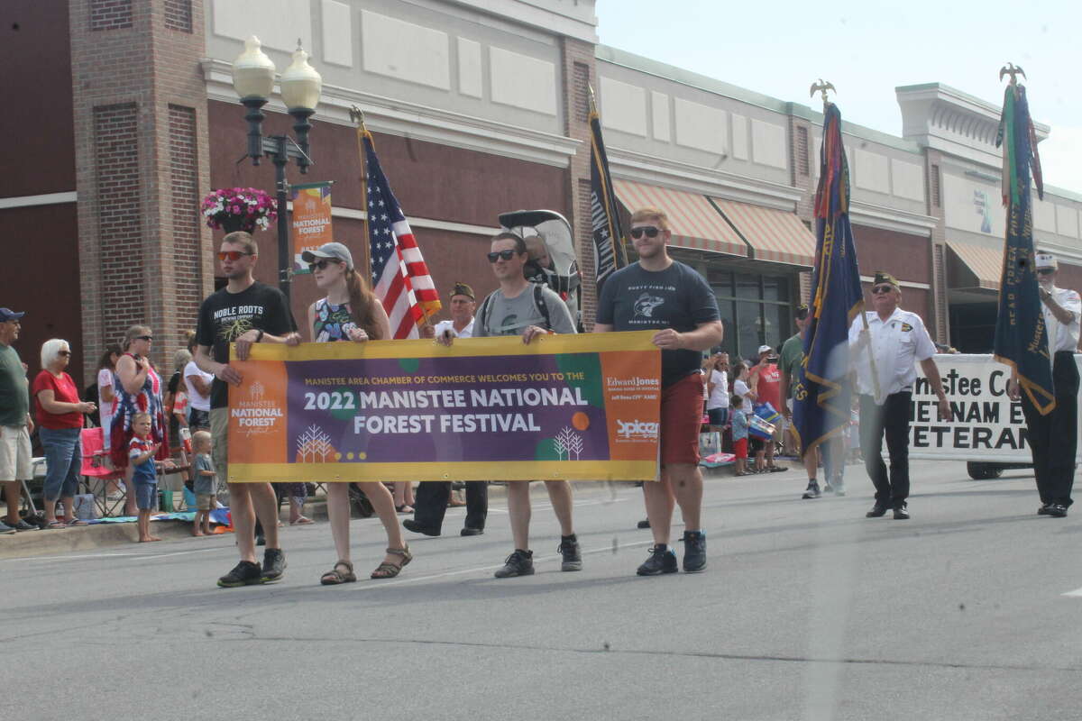 See why the 2022 Manistee National Forest Festival parade drew crowds
