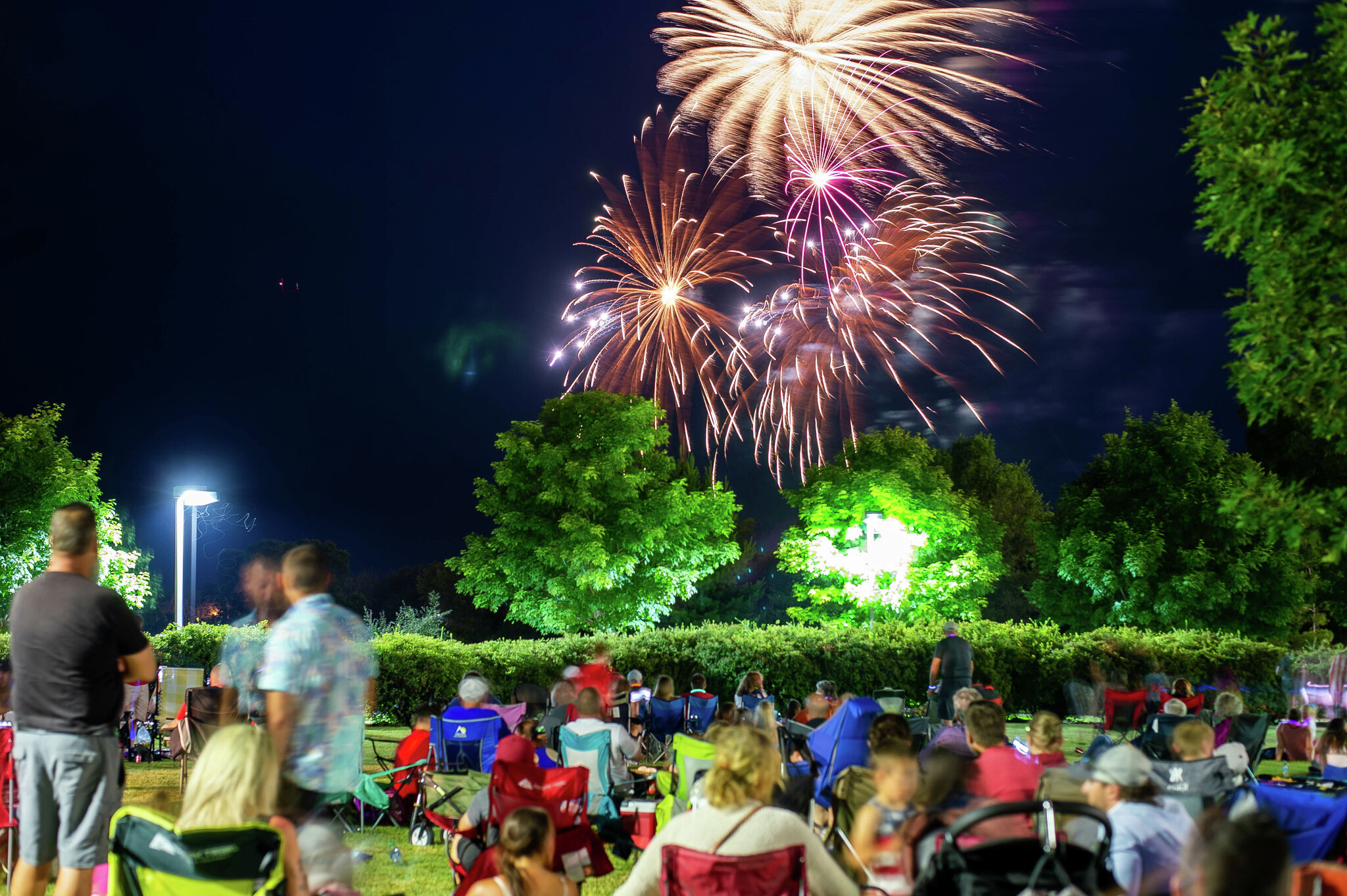 Midland's Fourth of July celebration lights up the night