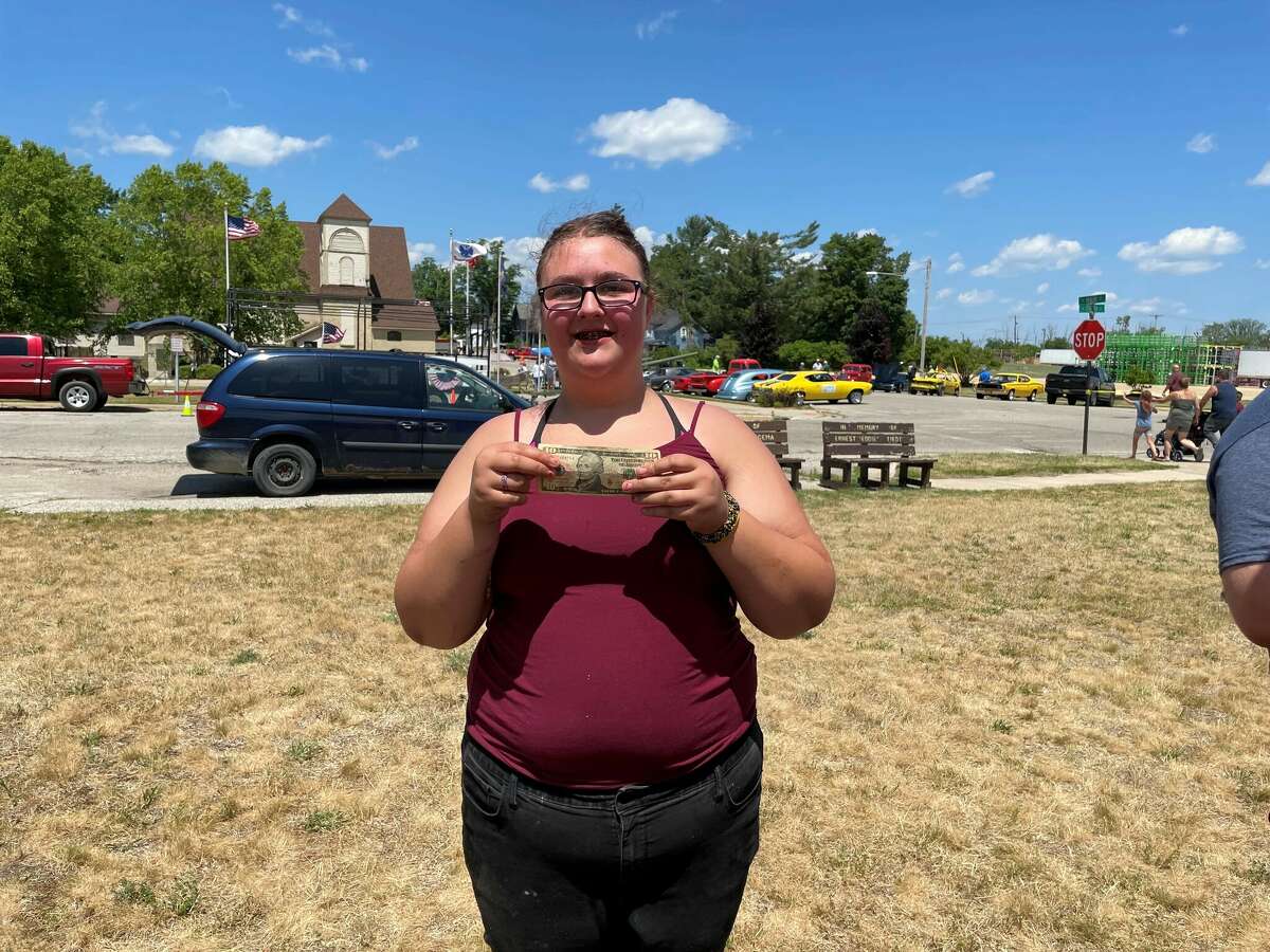 Pie eating contest winner Allison Ives said, "I'm not eating dinner tonight. It was worth it." Evart held several activities to celebrate the 4th of July, as well as the city's sesquicentennial.