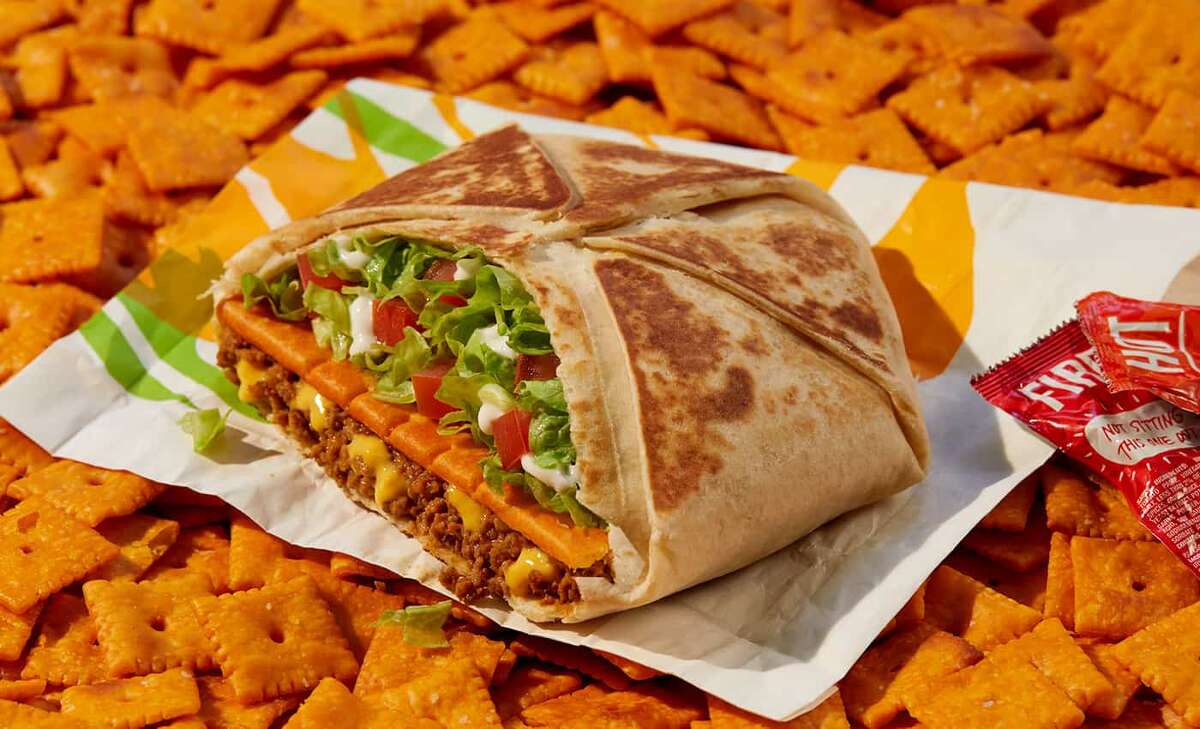 Taco Bell's The Big Cheez-It Crunchwrap Supreme.