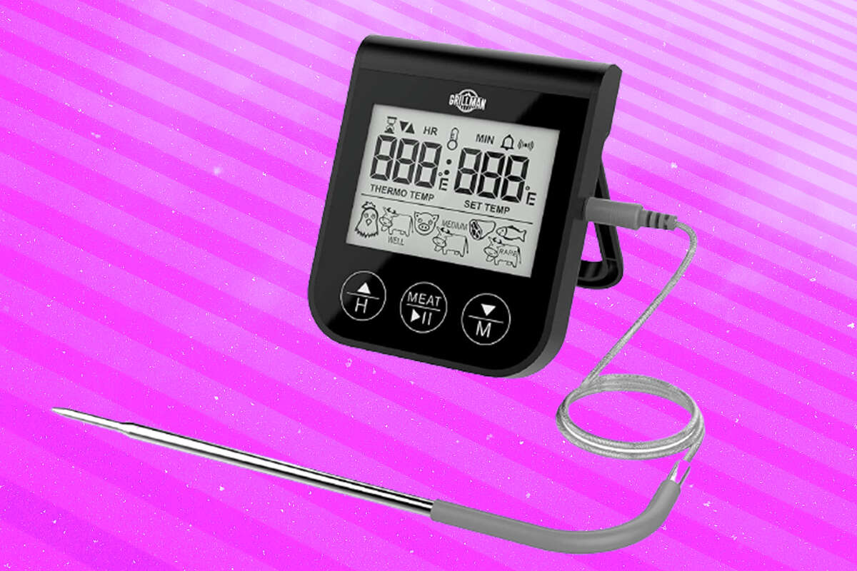 The Grillman Digital Meat Thermometer ($9.99) from Amazon. 