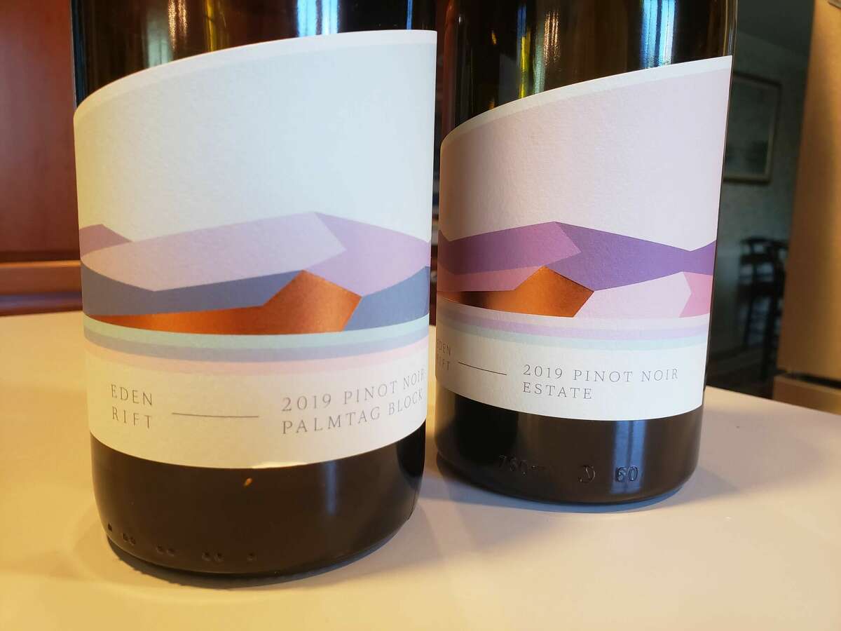 Eden Rift Pinot Noirs: single vineyard Palmtag and Estate bottlings from the valley floor and rolling hillside vineyards that span the San Andreas fault.