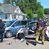 Donna Gutekunst, 86, of Jacksonville was cited on a charge of failing to yield after the car she was driving and one being driven by Laurie Sneed, 60, of Baltimore collided about 10:15 a.m. Tuesday at West Superior Avenue and South Diamond Street. Gutekunst was evaluated at the scene but declined treatment. Traffic in the area was blocked for about an hour as the area was cleared of debris and both vehicles were towed.