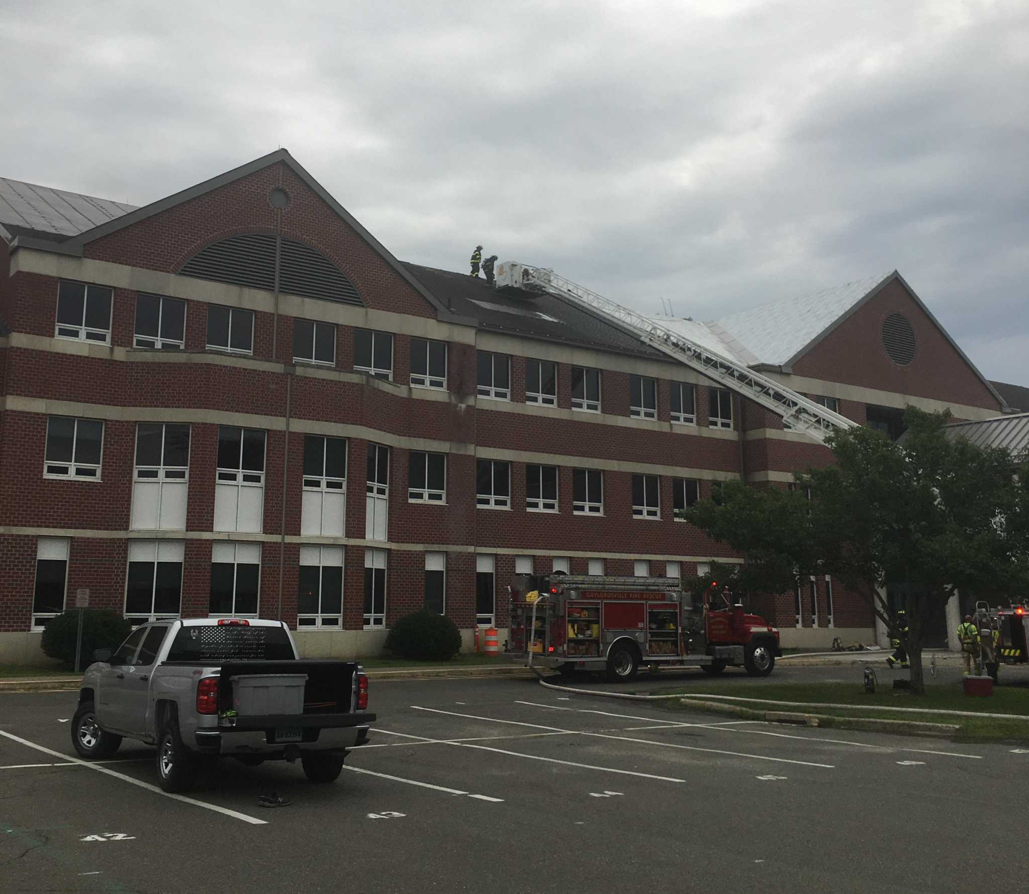 New Milford High School fire: Firefighters suffer smoke inhalation - Vimarsana News
