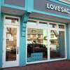 Furniture maker Lovesac has settled a lawsuit alleging patent infringement by a division of La-Z-Boy. Lovesac’s showrooms include this one at 68 Post Road E., in downtown Westport, Conn.