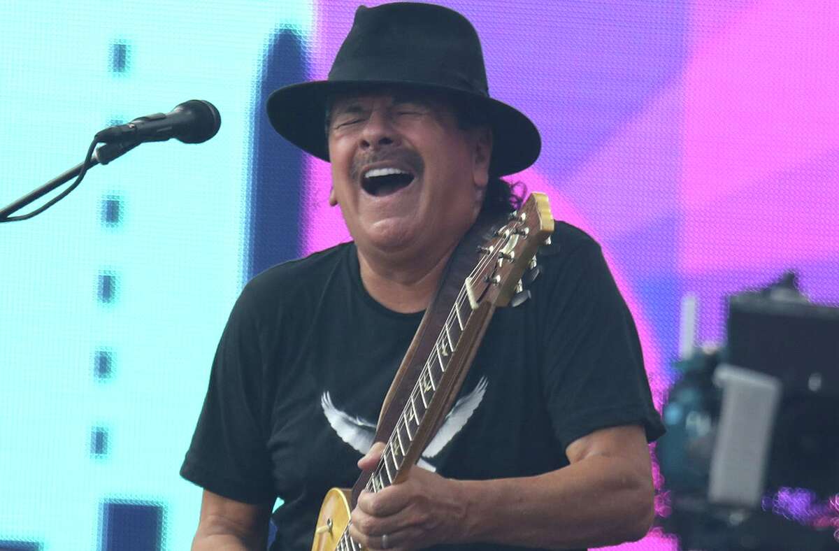Santana and Earth, Wind and Fire will perform at 7 p.m. on July 16 at the Cynthia Woods Mitchell Pavilion.