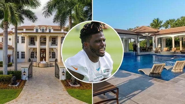 Now With the Dolphins, Tyreek Hill Picks Up Miami-Area Mansion for .9M