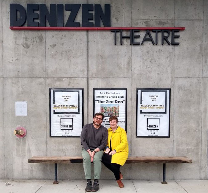 The International Theater Couple Leading Denizen Theatre