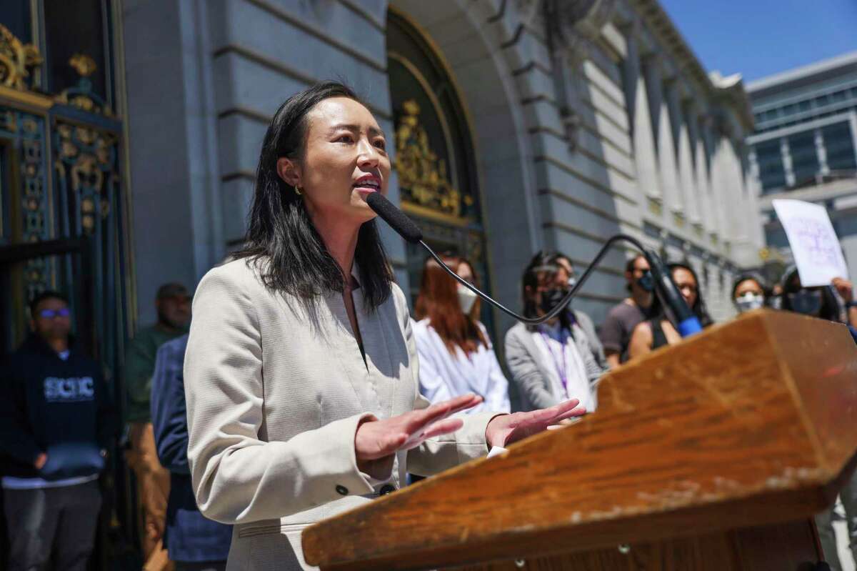 Supervisor Connie Chan authored the Affordable Housing Production Act that is poised to appear on the Nov. 8, 2022 ballot. (Gabrielle Lurie/San Francisco Chronicle via AP)