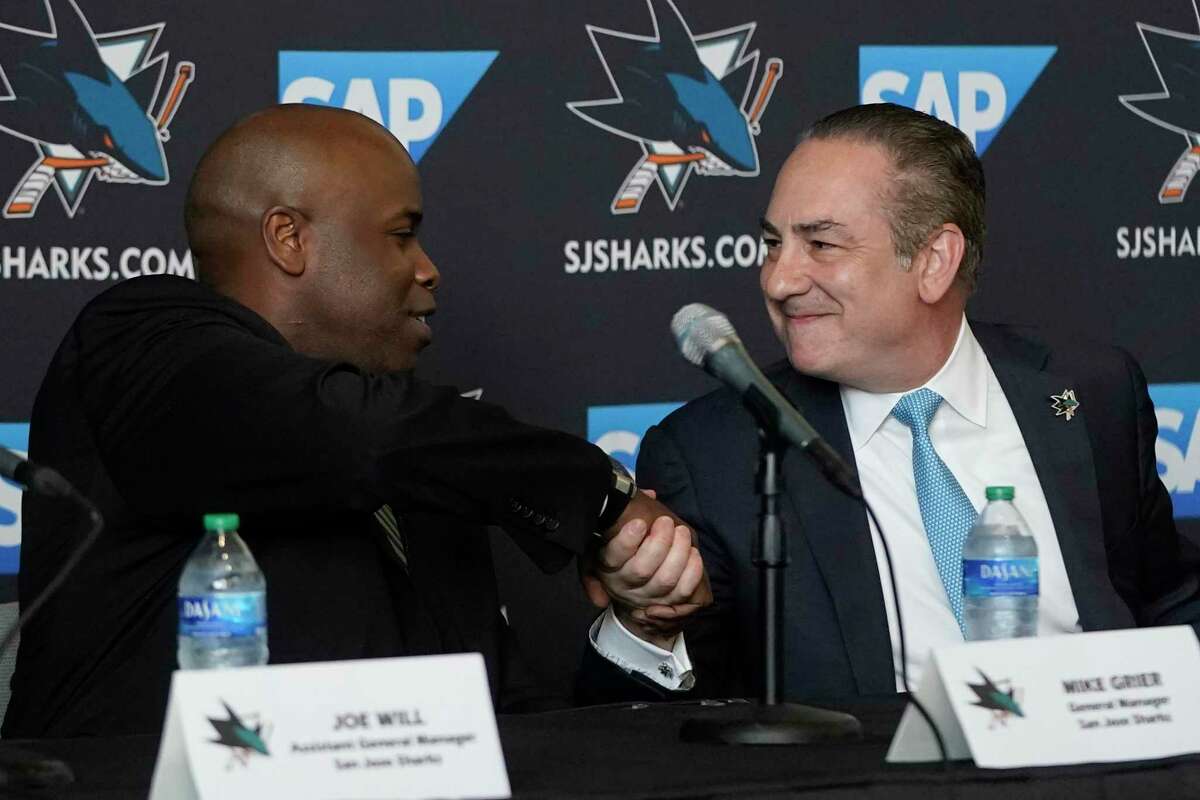 Sharks make historic hire, announce Mike Grier as new general