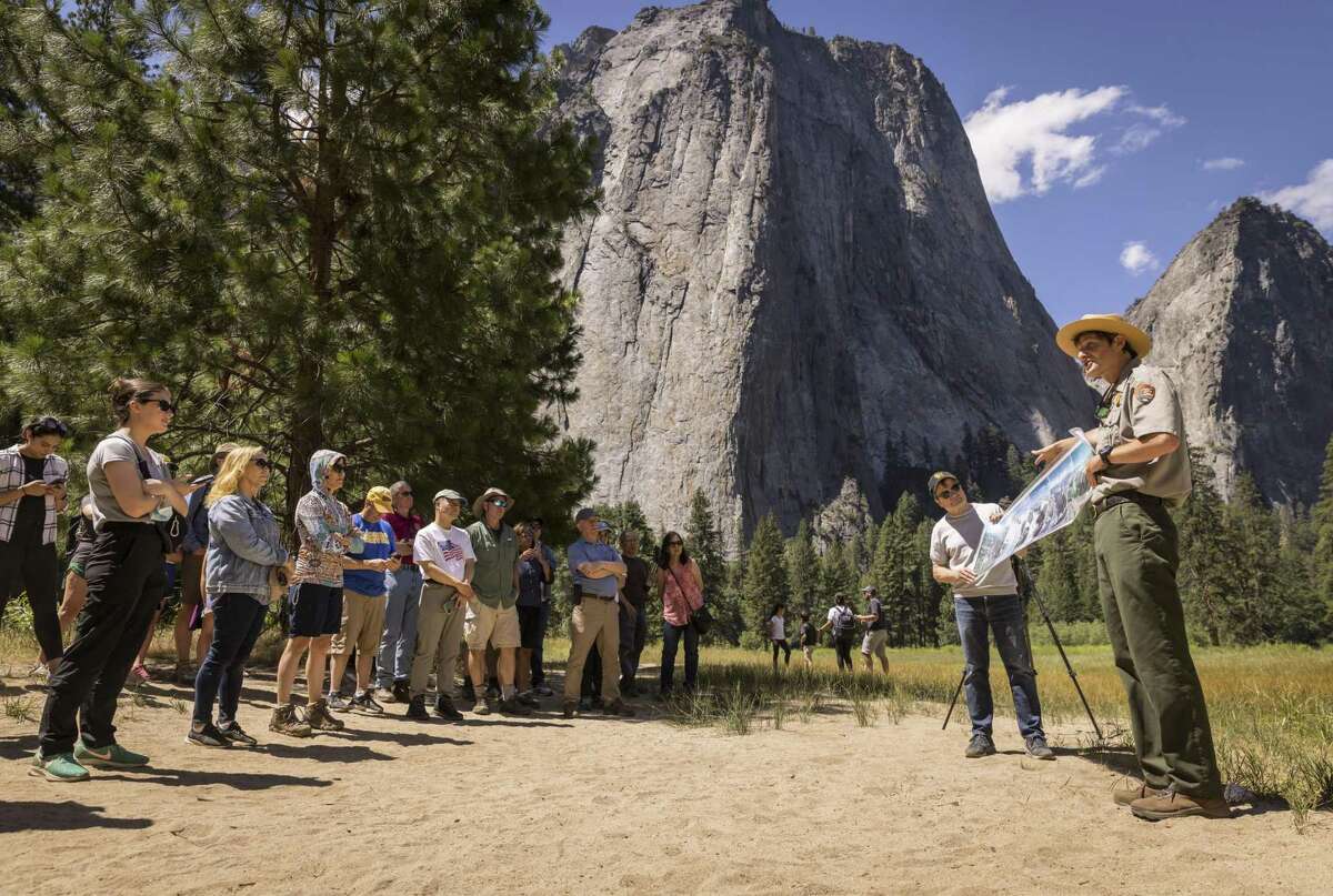 Effects Of Climate Change In Yosemite On Display During Congressional Tours