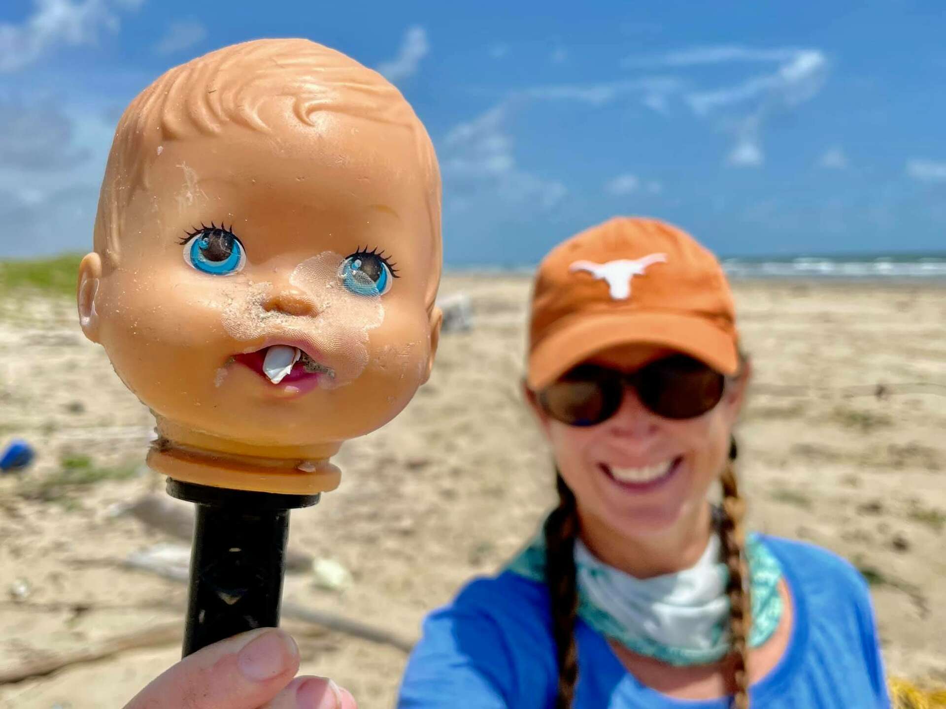John Oliver vows to pay $10K to destroy 'creepy' dolls on Texas beach
