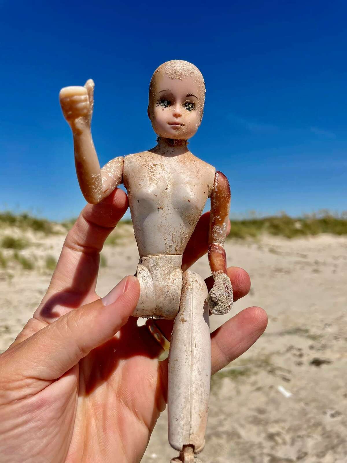 Researchers from the Mission-Aransas Reserve continue to find dolls that get washed ashore along the Texas Gulf Coast. The dolls are disturbing to look at but raise money for the institute's research.