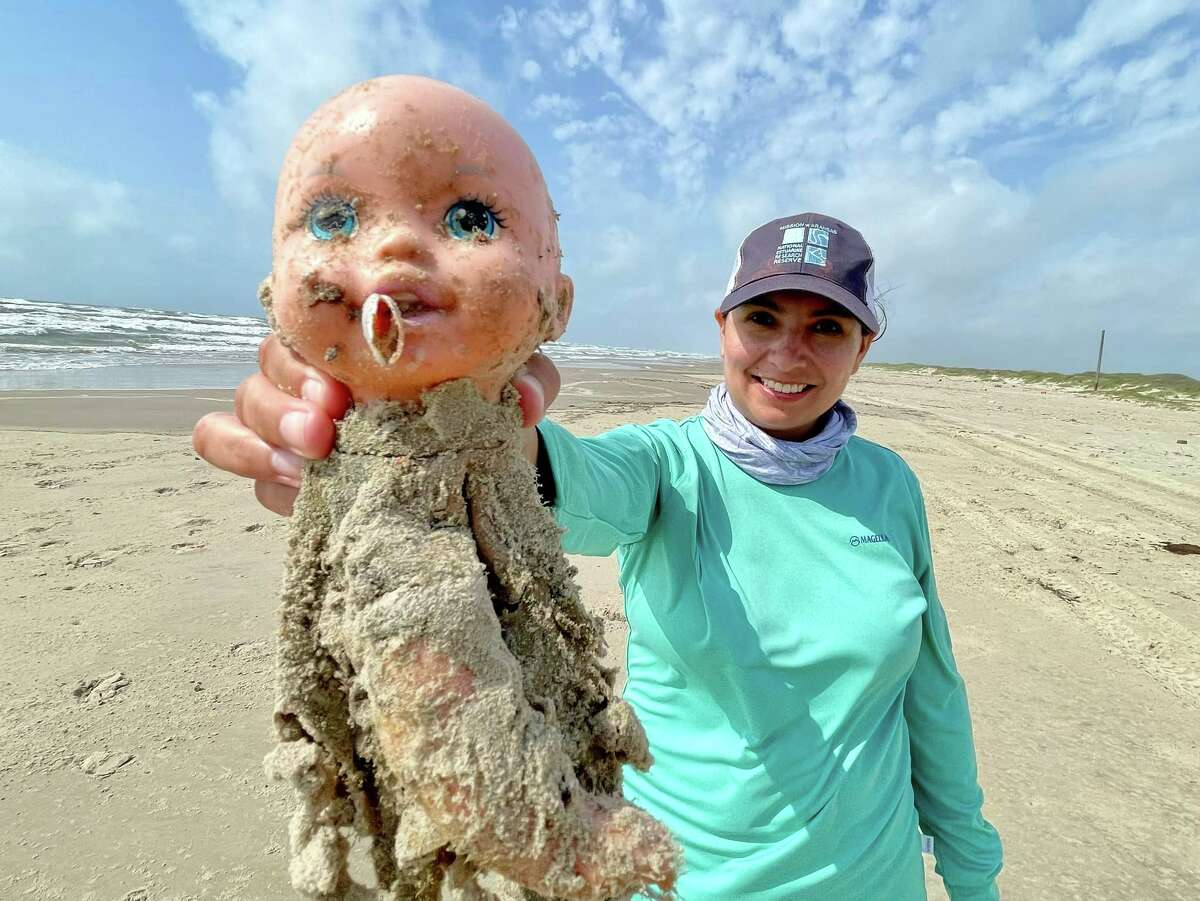 Researchers from the Mission-Aransas Reserve continue to find dolls that get washed ashore along the Texas Gulf Coast. The dolls are disturbing to look at but raise money for the institute's research.