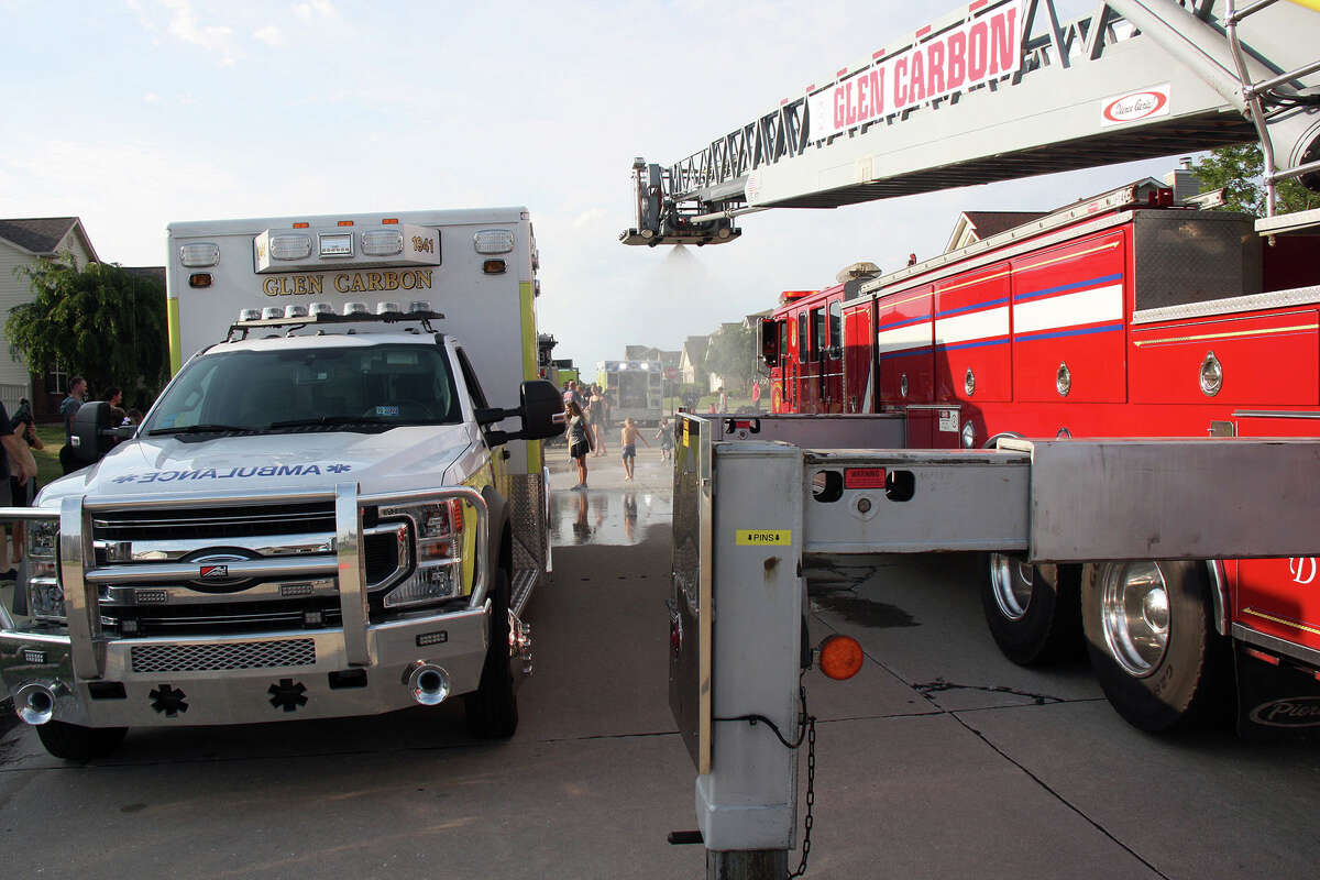 Glen Carbon first responders continue village subdivision tour