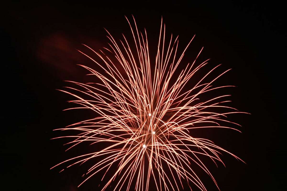 Pictured is a photo from the Shelton fireworks event on Monday, July 4, 2022.