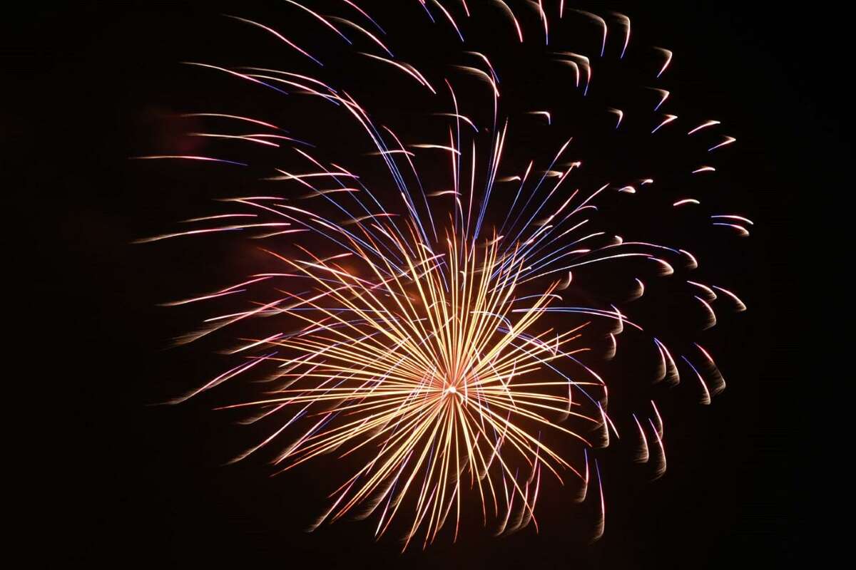 Pictured is a photo from the Shelton fireworks event on Monday, July 4, 2022.