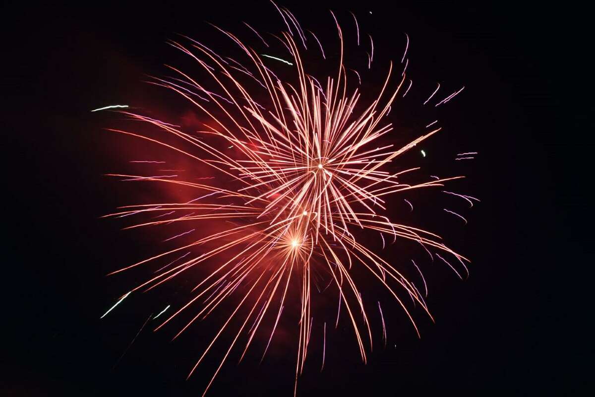 Pictured is a photo from the Shelton fireworks event on Monday, July 4, 2022.