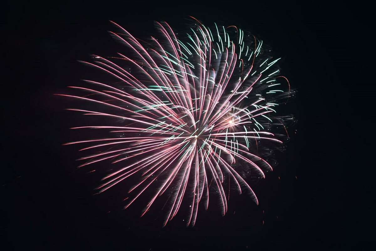 Pictured is a photo from the Shelton fireworks event on Monday, July 4, 2022.