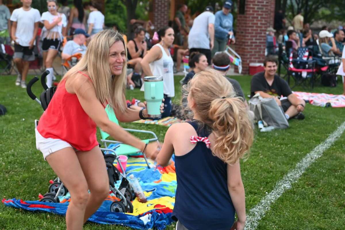 Pictured is a photo from the Shelton fireworks event on Monday, July 4, 2022.