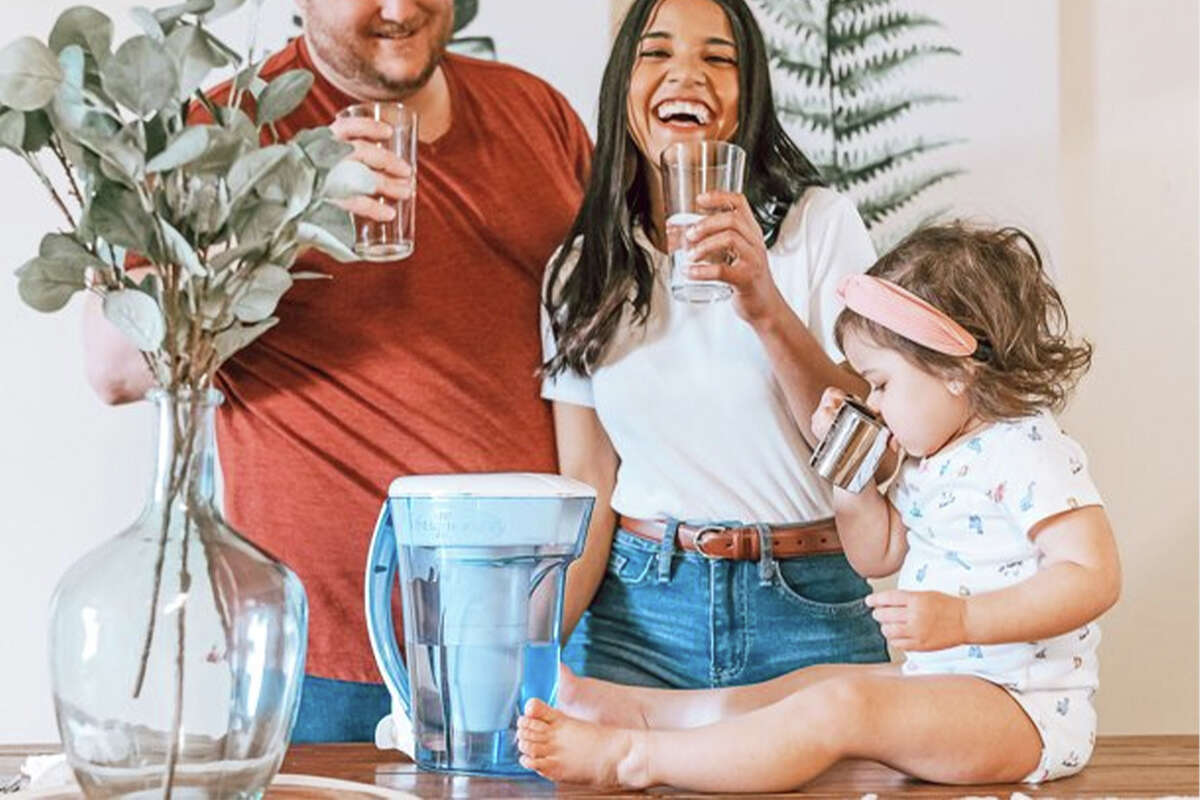 Hydrate healthily with this 13 filtered water pitcher from Walmart