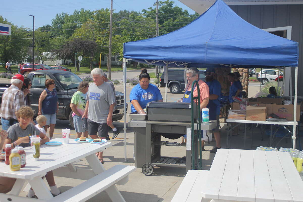 What happened at the sixth annual Onekama Block Party