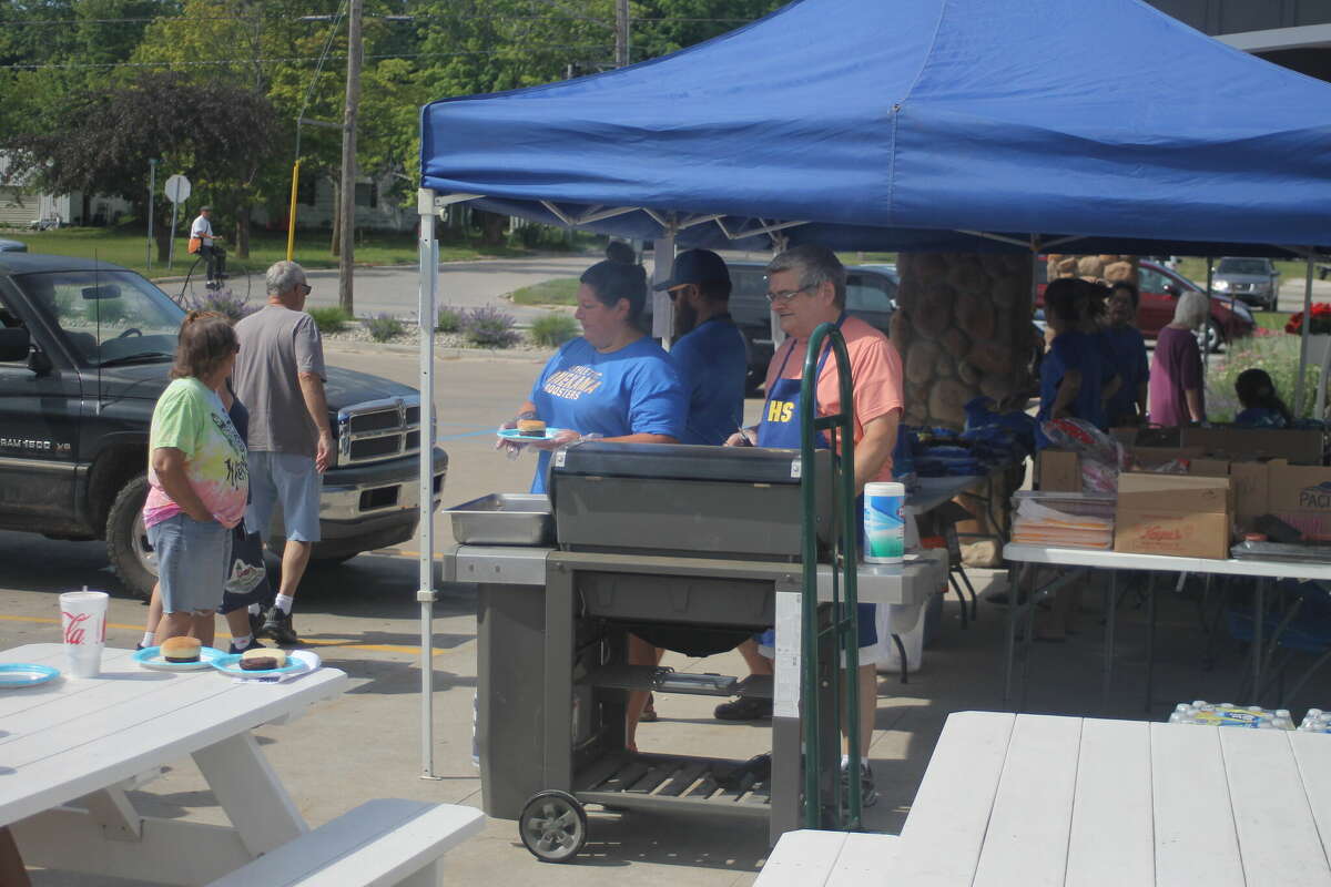 What happened at the sixth annual Onekama Block Party