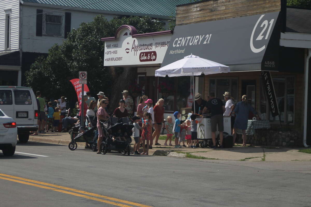 What happened at the sixth annual Onekama Block Party