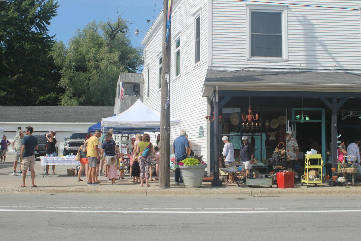 What happened at the sixth annual Onekama Block Party