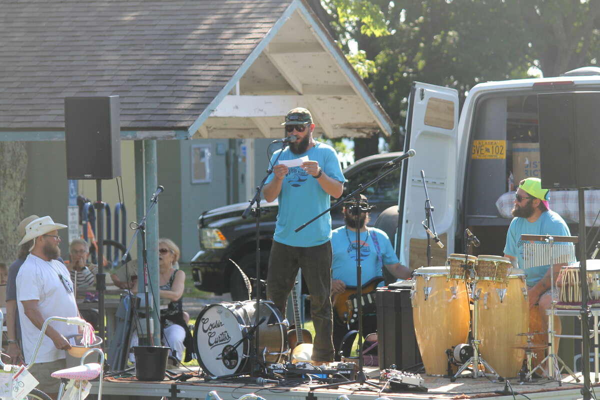 What happened at the sixth annual Onekama Block Party