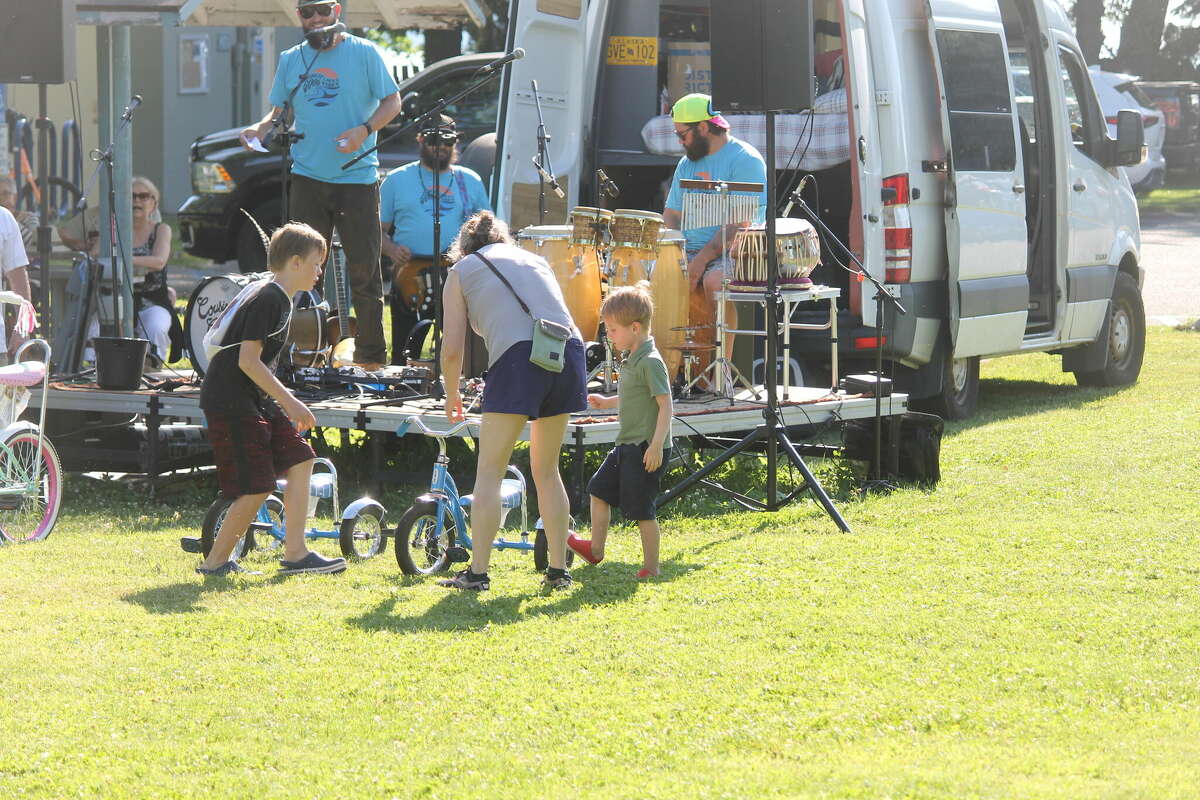 What happened at the sixth annual Onekama Block Party