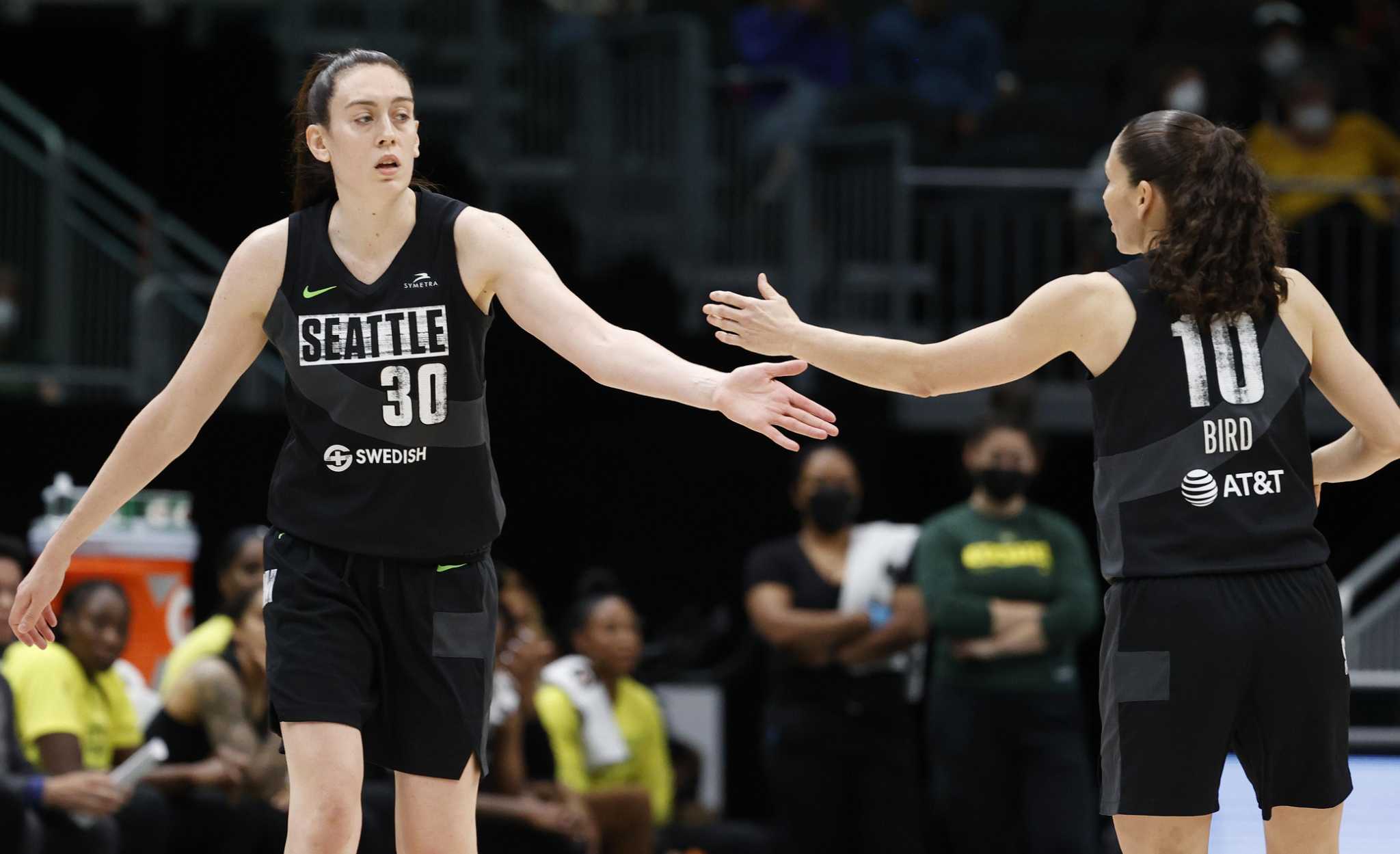 File:Seattle Storm vs Atlanta Dream at Climate Pledge Arena (July