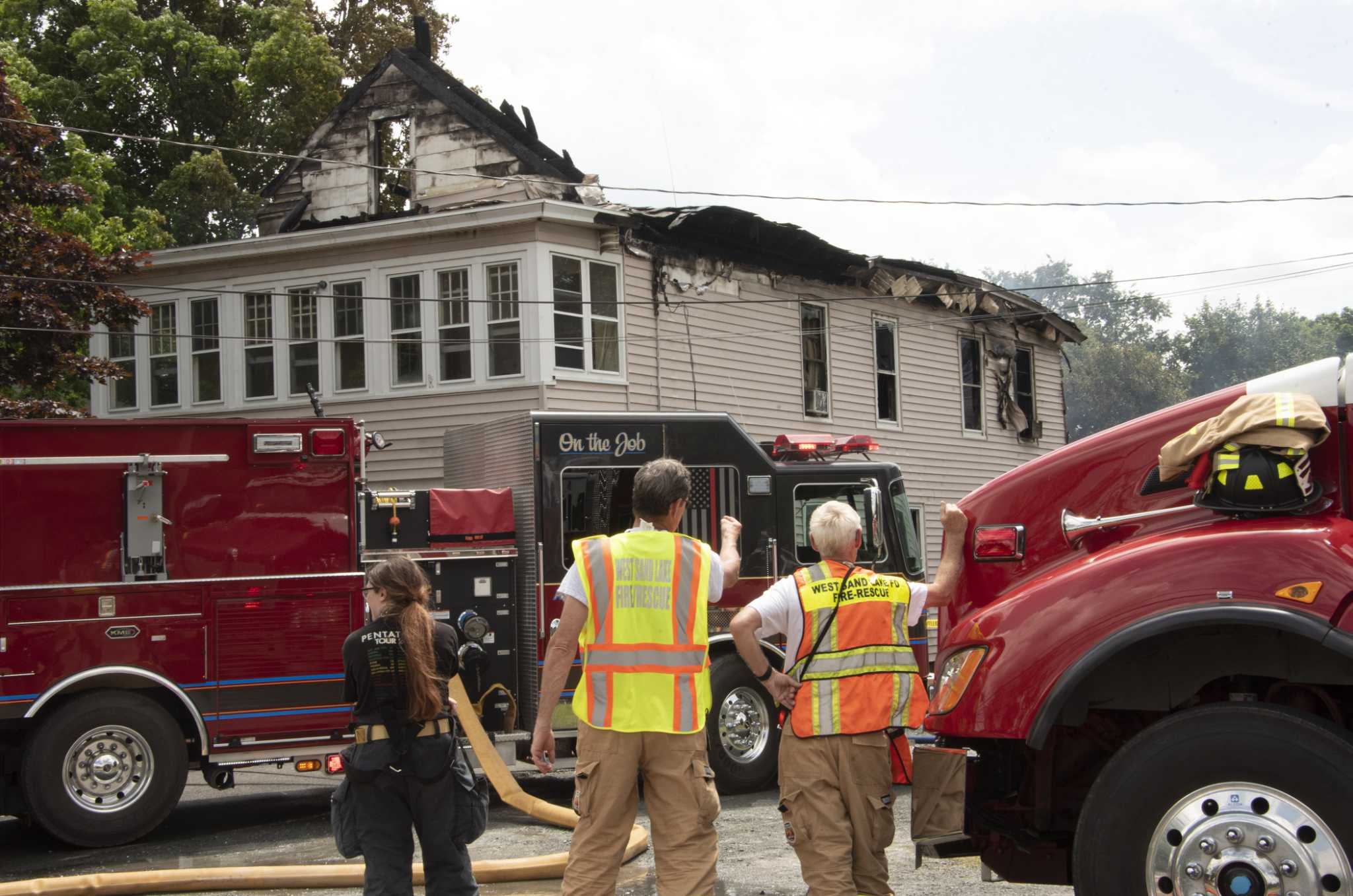 Averill Park structure fire draws major response