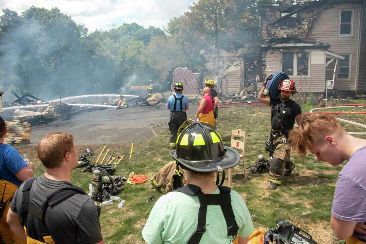 Averill Park structure fire draws major response
