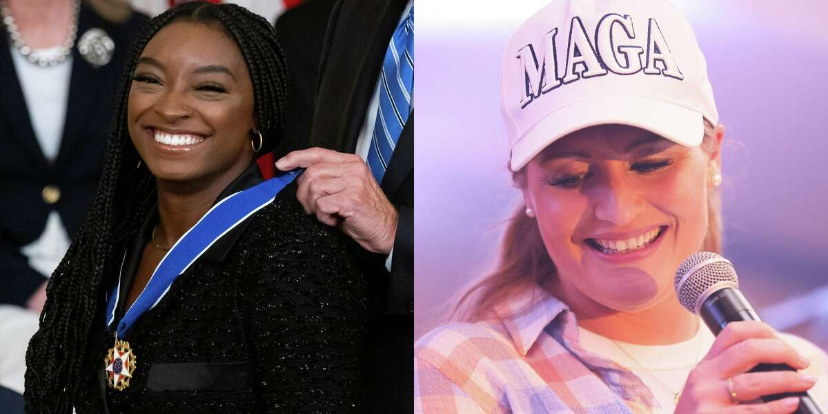 Jenna Ellis, a former lawyer for the Trump campaign, took to Twitter to complain about Simone Biles becoming the youngest person ever to receive the Presidential Medal of Freedom. 