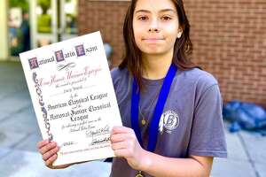 Darien seventh-grader earns perfect score on national Latin exam