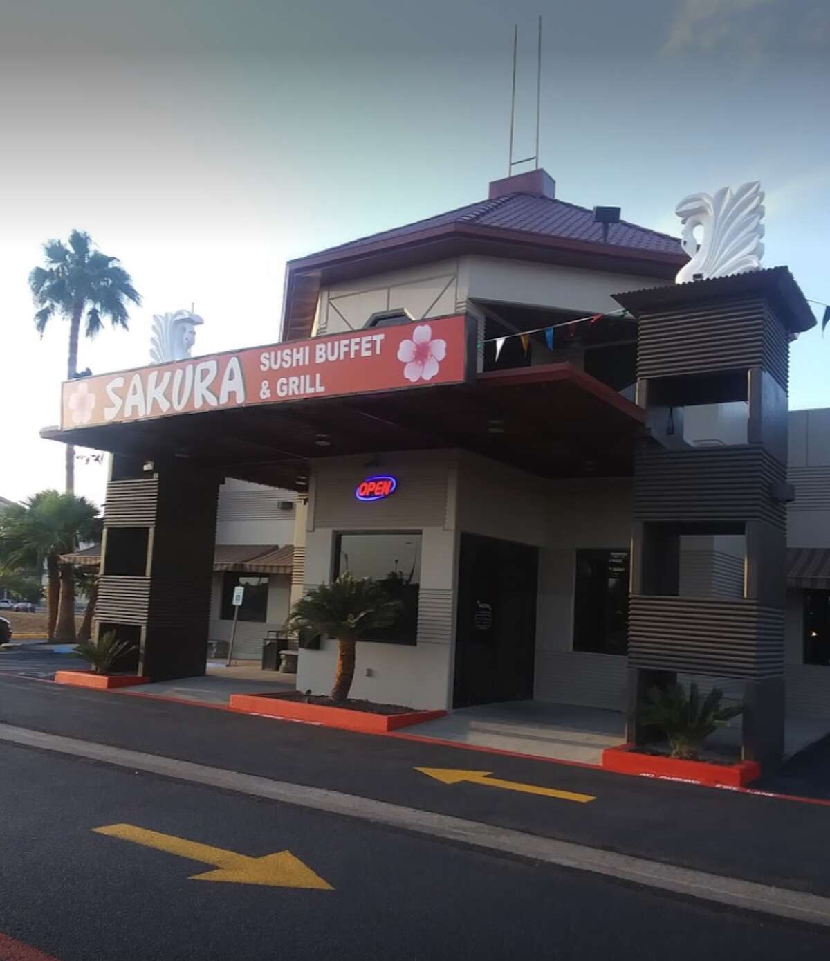 Pictured is Sakura Sushi, located at 1920 E Saunders St. in Laredo.