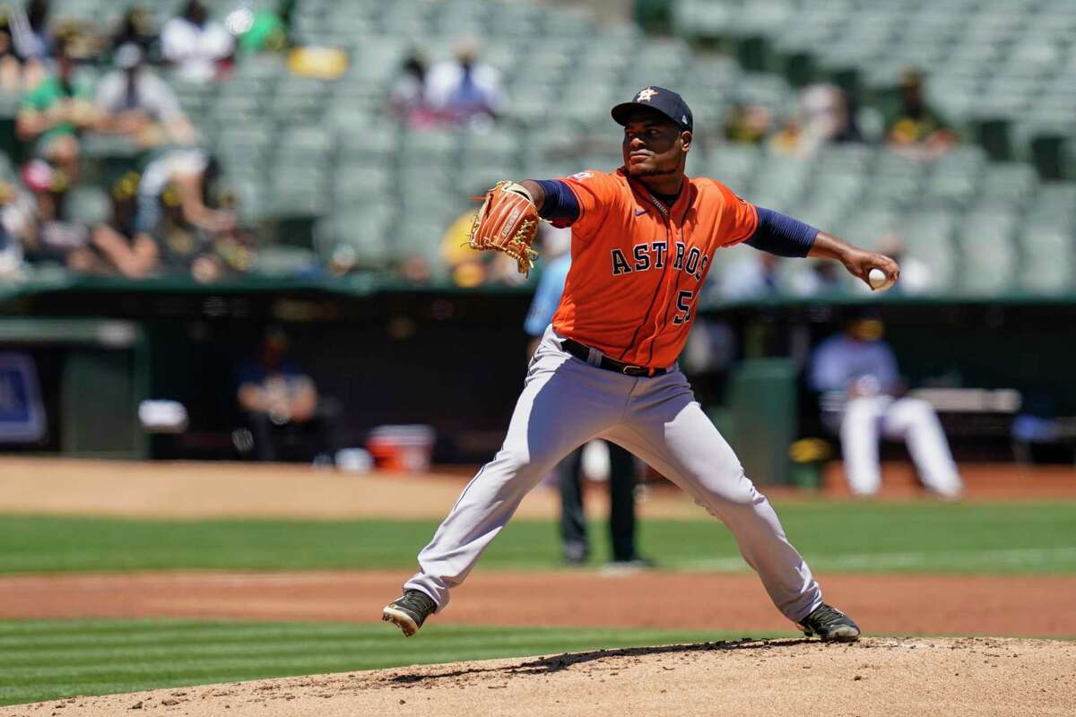 The play that may have saved Framber Valdez's no-hitter: Astros notes - The  Athletic