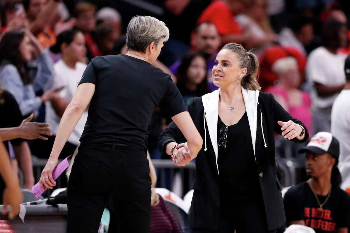 Hammon will be one of the head coaches at the WNBA’s All-Star Game on Sunday