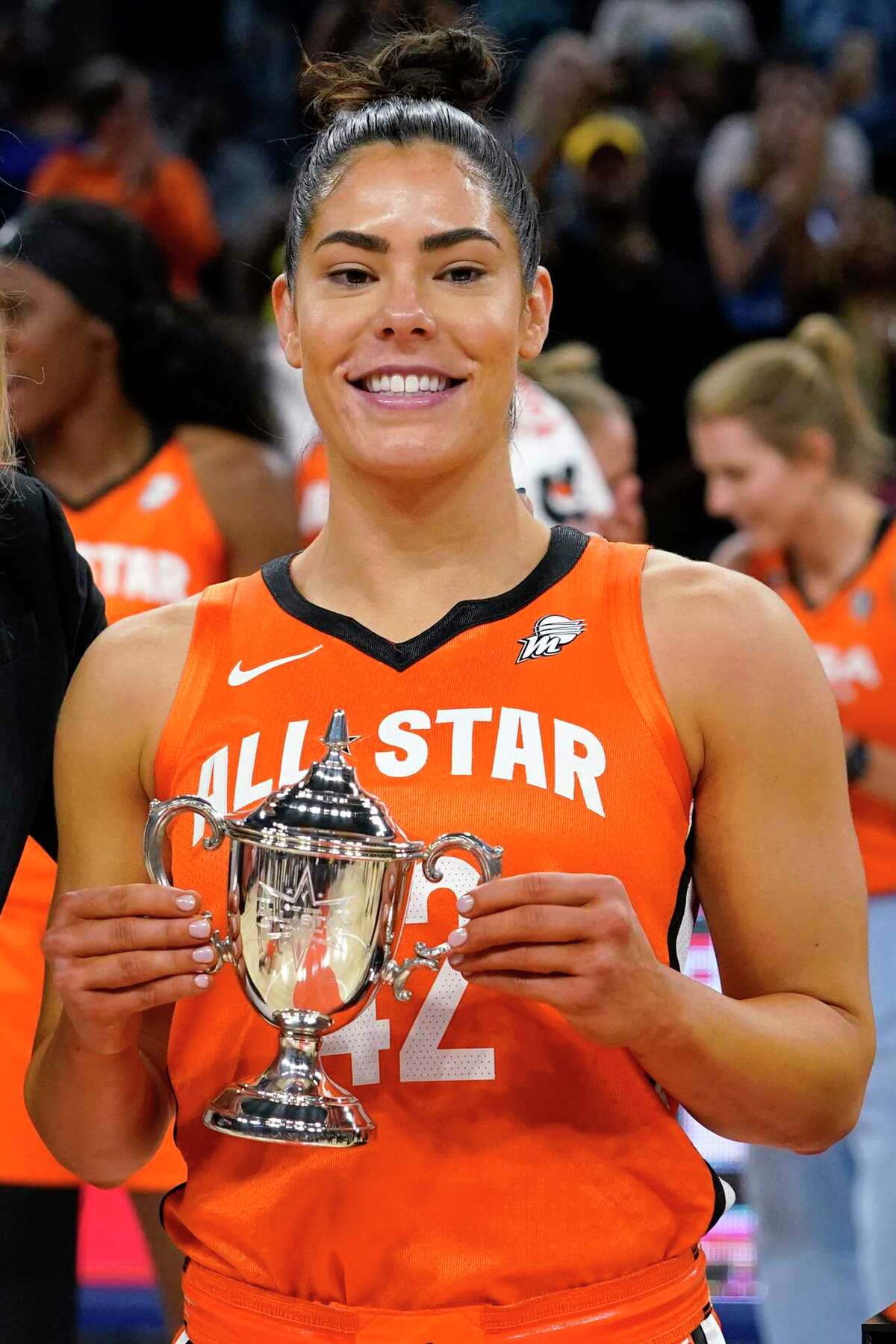 Brittney Griner's name permeates WNBA AllStar Game; Team Wilson wins