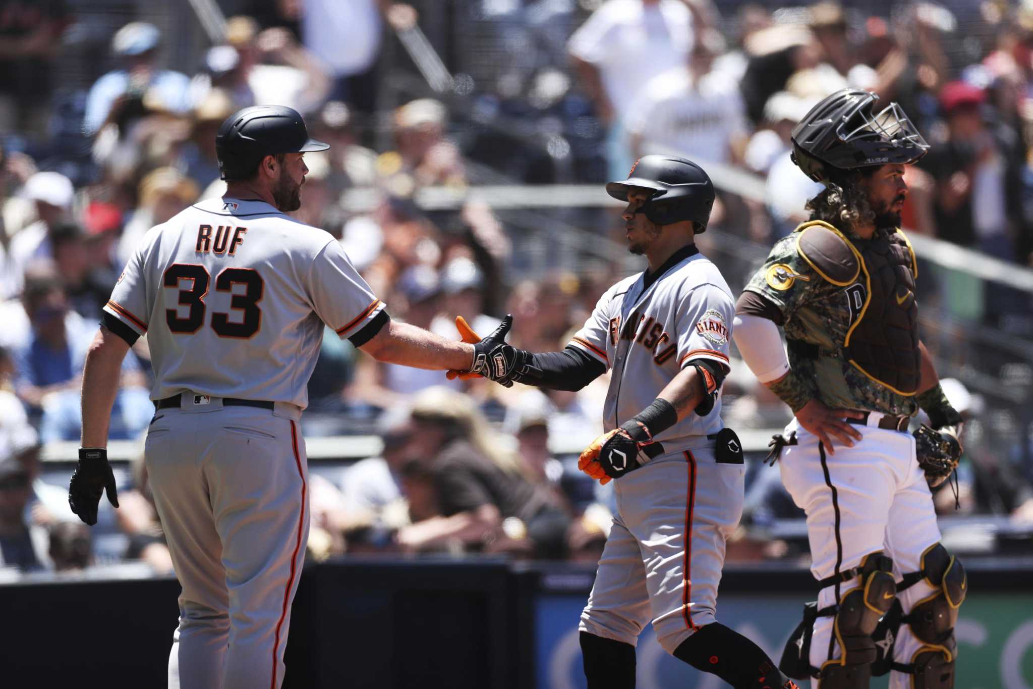 Old-school Padres-themed Home Run Derby jerseys are awesome