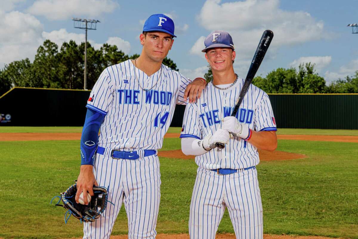 Jacob Rogers and Dylan Maxcey: the All-Greater Houston baseball pitcher and hitter of the year.