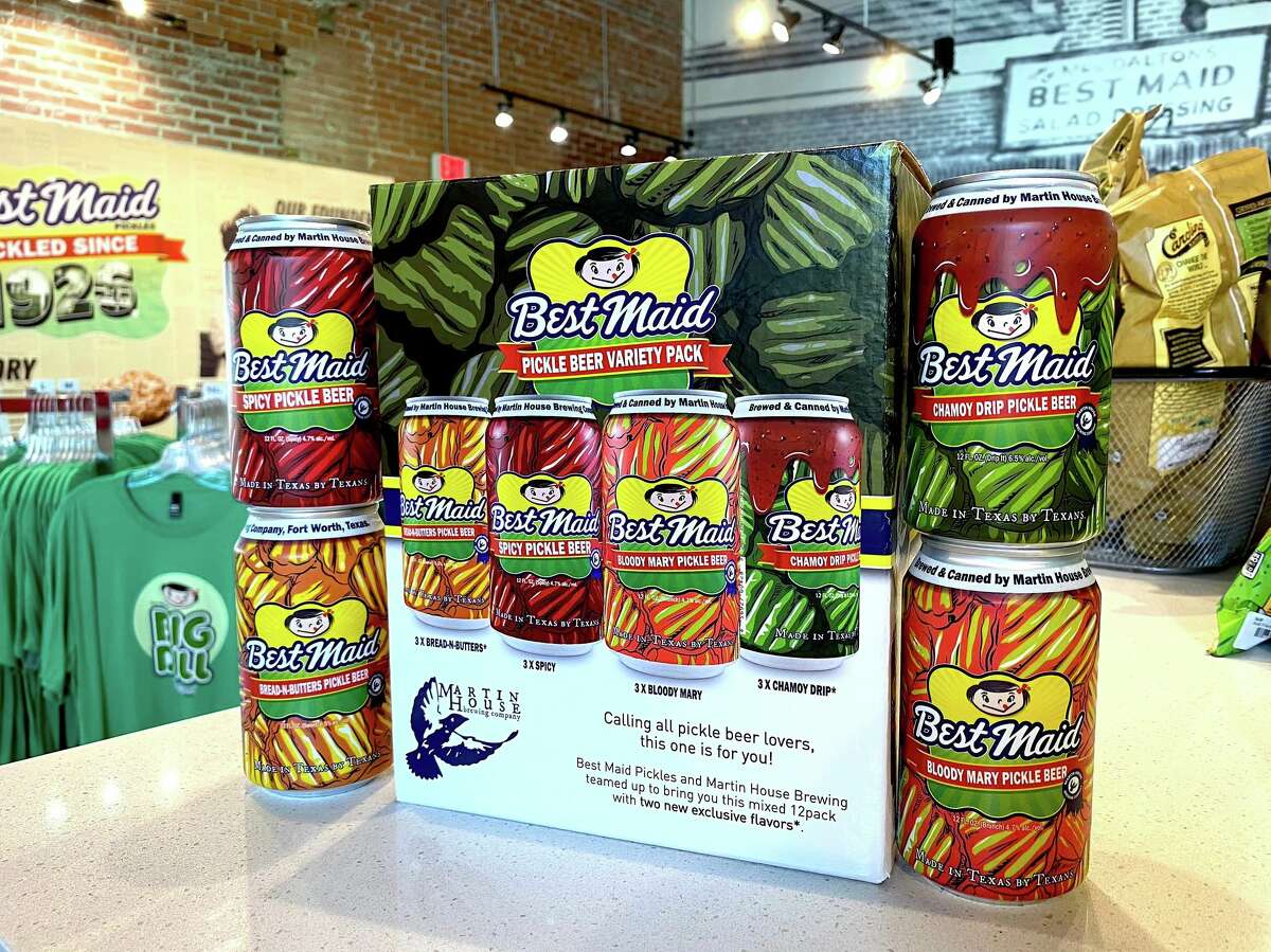 Martin House Brewing Company is releasing a mixed pack of pickle beers including Bloody Mary, Spicy, Chamoy Drip, and Bread-N-Butters. 