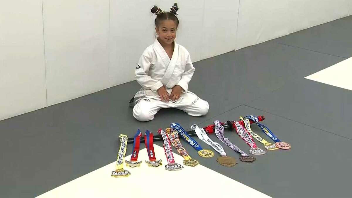 Eightyearold girl finds success, confidence through Brazilian jiujitsu