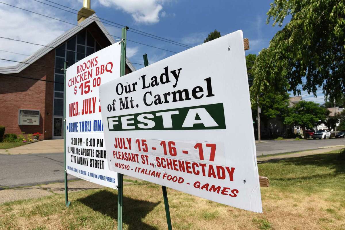 What's happening at this year's Our Lady of Mt. Carmel in Schenectady?