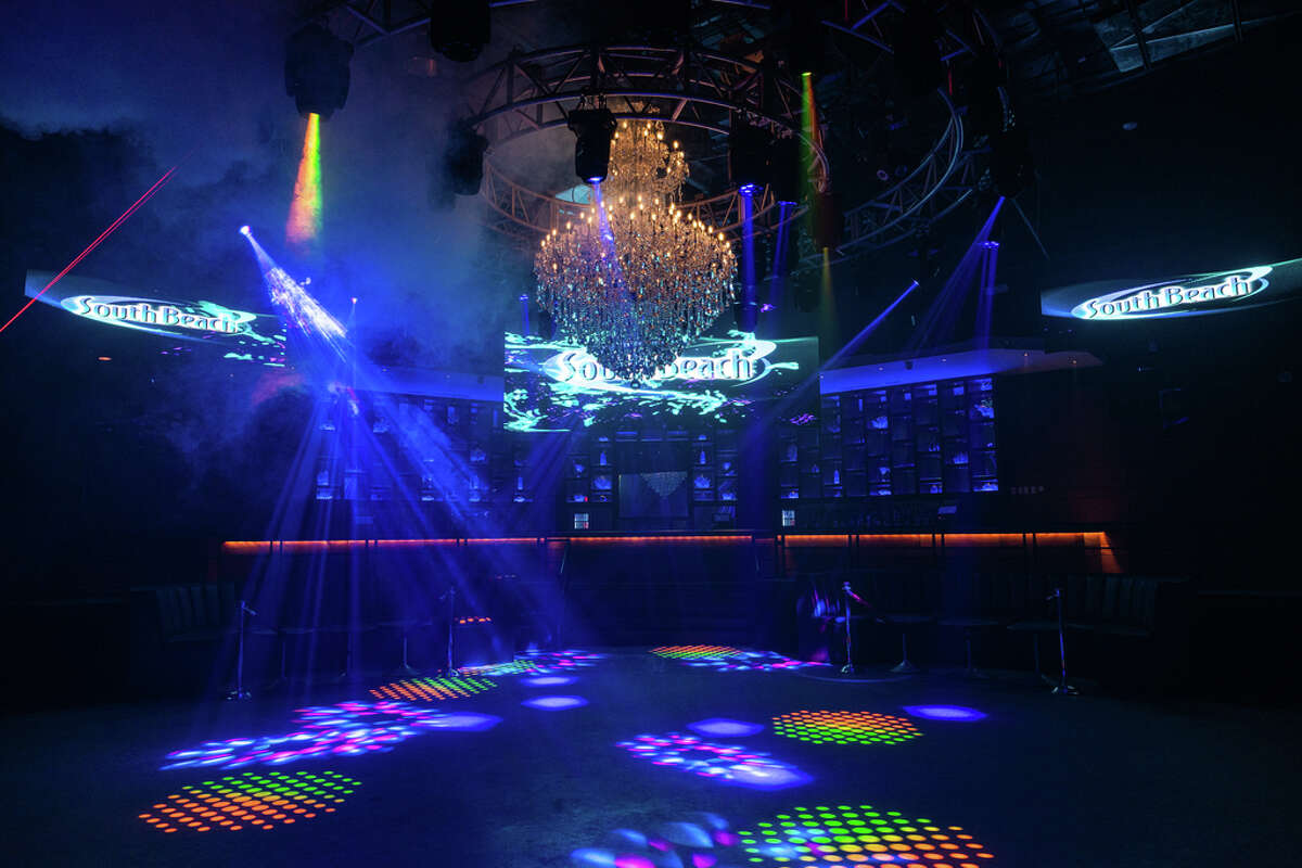 Inside the newly renovated South Beach nightclub in Montrose. The club was scheduled to open in 2020 but delayed because of the COVID-19 pandemic.