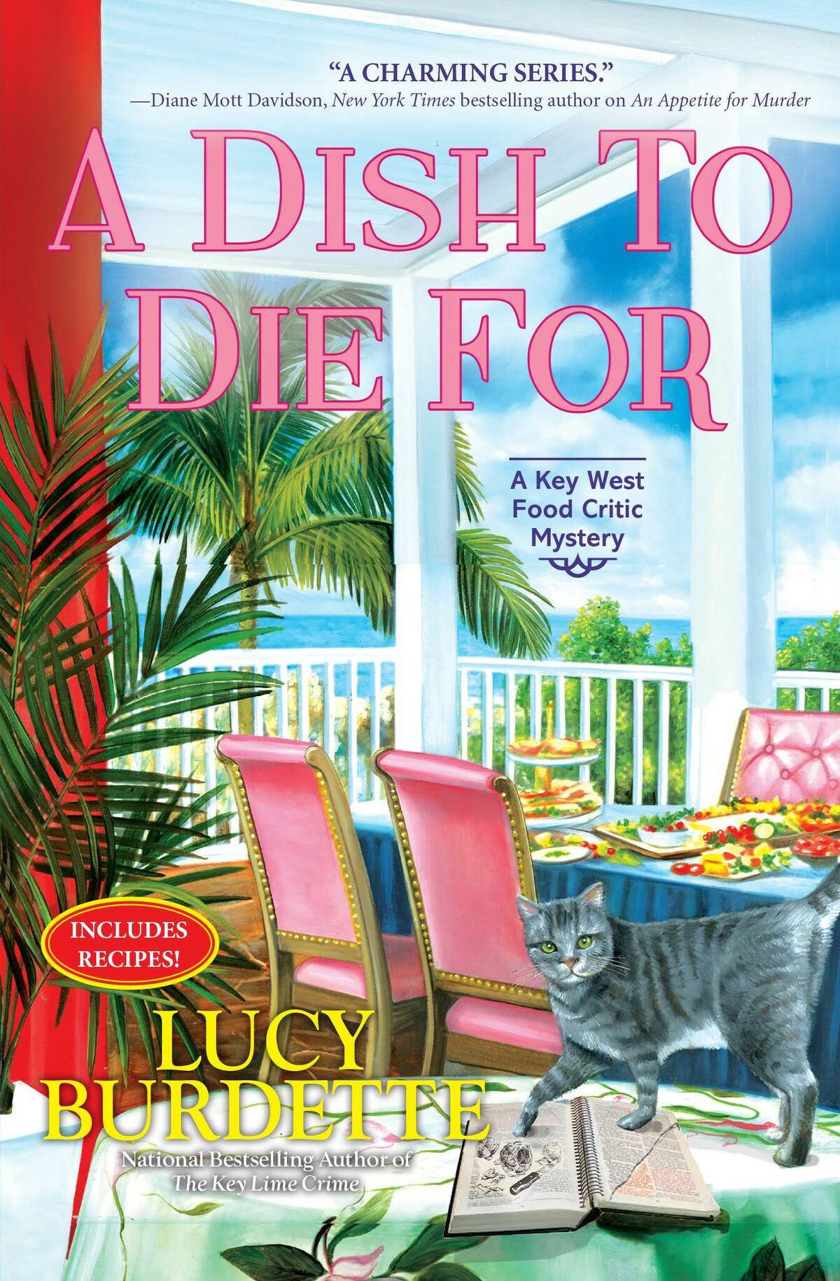 "A Dish to Die For" by Madison author Lucy Burdette.