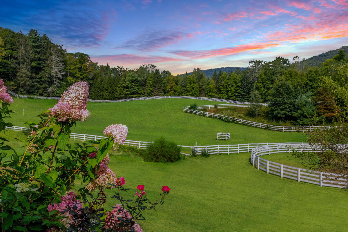 One member of the family owned and bred thoroughbreds on the property years ago.